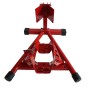 [US Warehouse] Steel Motorcycle Front / Rear Wheel Support Frame Stand for Most Motorcycles